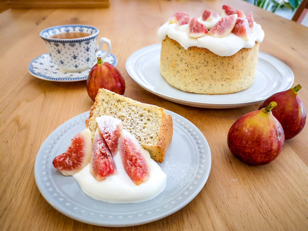 いちじくと紅茶のシフォンケーキ