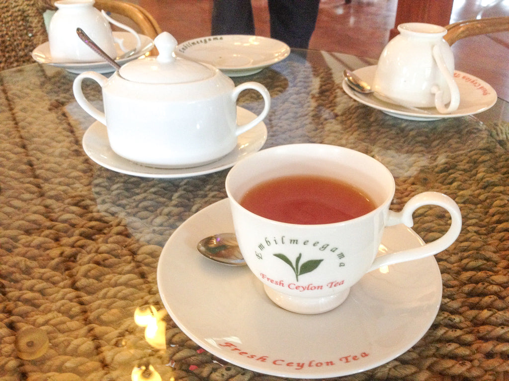 スリランカでの紅茶を飲む習慣