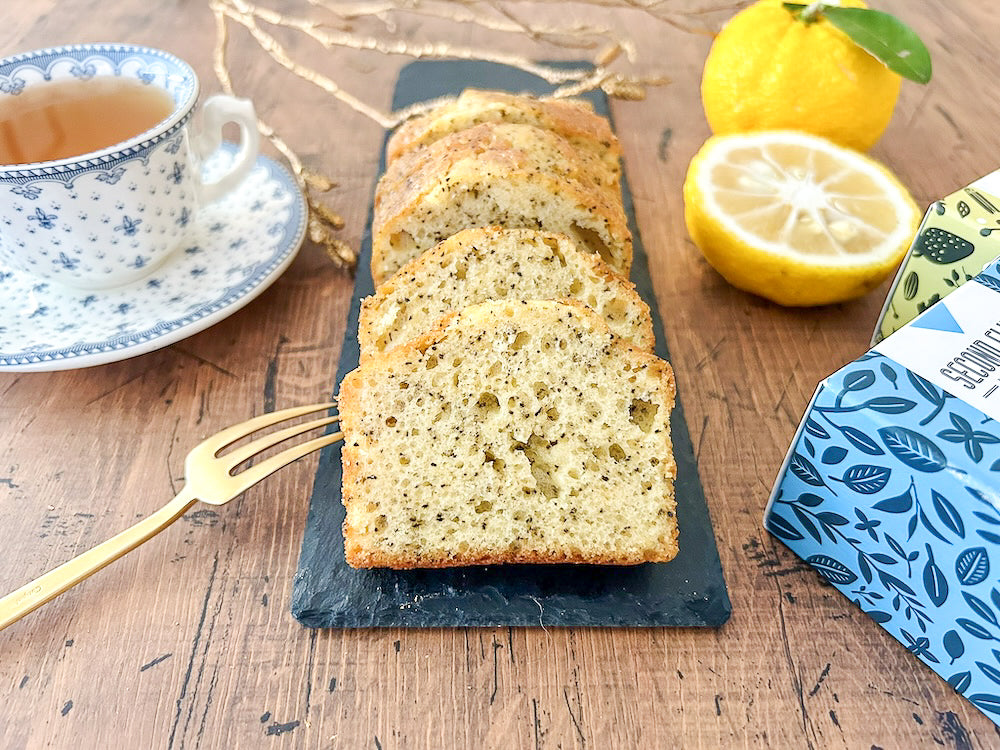 【ゆずと紅茶のパウンドケーキ】爽やかな香り！しっとり簡単レシピ