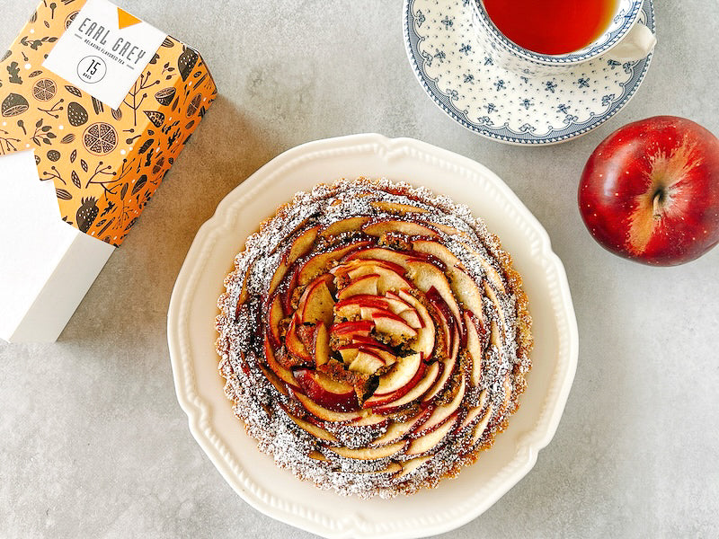 【りんごとアールグレイのタルトのレシピ】紅茶香るご褒美スイーツ